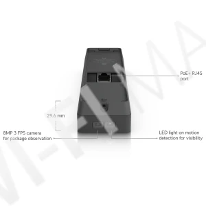 Ubiquiti UniFi Access & Protect G6 Pro Entry, видеодомофон с 2-мя камерами, дисплеем и NFC/Bluetooth считывателем