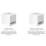 Mercusys Halo H60X (3-pack) AX1500, двухдиапазонная Mesh-система Wi-Fi 6 (3 устройства)