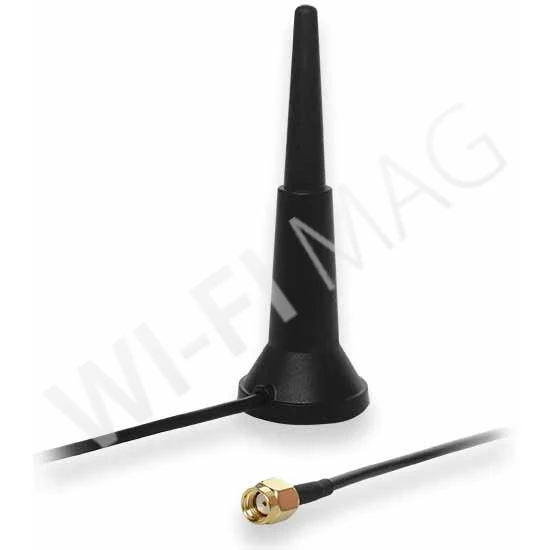 Teltonika 2,4/5GHz WiFi Antenna 3dBi RPSMA (PR1KRD30) антенна всенаправленная пассивная с магнитным основанием с кабелем 1.5 м