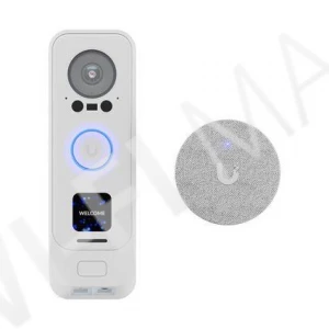 Ubiquiti UniFi Protect G4 Doorbell Pro PoE Kit White, белый видеодомофон со звоноком (комплект оборудования)