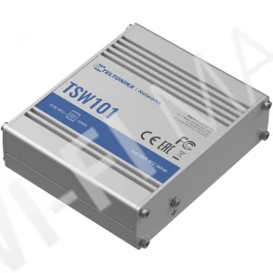 Teltonika TSW101 Automotive PoE+ Switch, 5-портовый неуправляемый с 4-мя PoE коммутатор