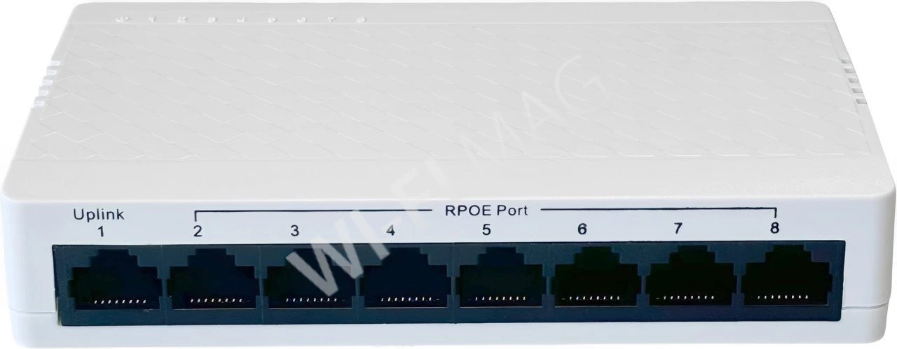 Conexpro GPOE-REVS-8, неуправляемый коммутатор с 8 PoE (1 Гбит/с) портами