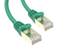 Кабельная продукция Conexpro Patch Cable STP, CAT6A (0,5 метра) патч-кабель зеленый