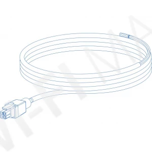 Teltonika PR2PL15B Power Cable with 4-way open wire, кабель соединительный (длина 1,5 метра)