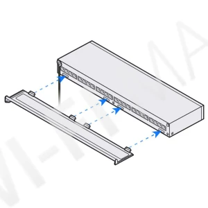 Ubiquiti Ethernet Surge Protection 24-Port Rack-Mount Panel, 24‑портовая панель грозозащиты для установки в стойку