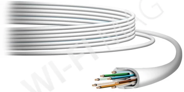 Ubiquiti UniFi Cable, CAT6, UTP, CMR, 23 AWG, 1m