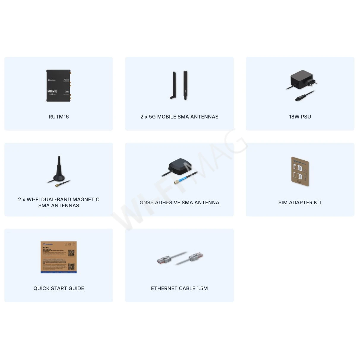 Teltonika RUTM16 Cat 6 LTE Router, двухдиапазонный LTE-маршрутизатор Wi-Fi 5