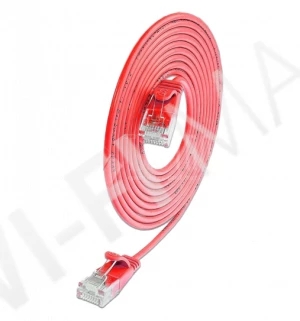 Кабель Wirewin SLIM LIGHT UTP Cat.6, 10.0 м красный