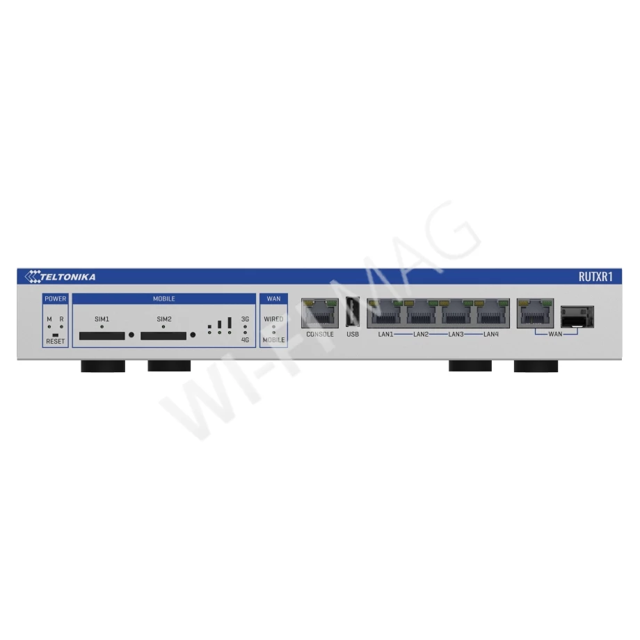 Teltonika RUTXR1 Enterprise rack-mountable SFP/LTE Router, SFP/LTE-маршрутизатор