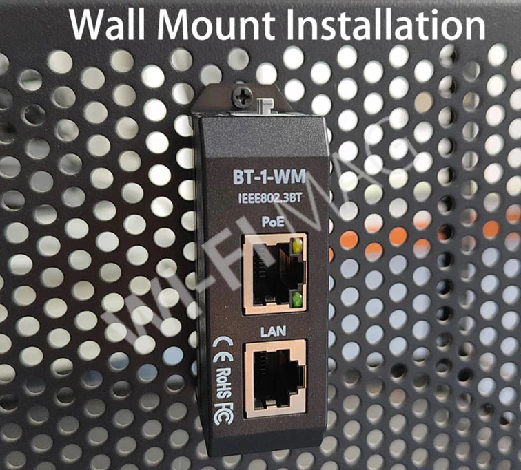 Блок питания BT-1-WM 802.3af/at/bt, 90W, 2.5 Gigabit PoE Injector инжектор питания