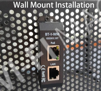 Блок питания BT-1-WM 802.3af/at/bt, 90W, 2.5 Gigabit PoE Injector инжектор питания