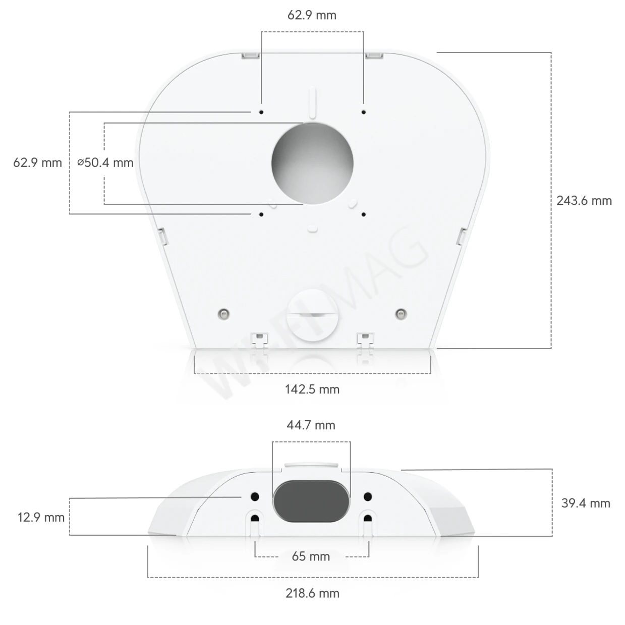 Ubiquiti AI Multi Sensor 2 Camera Arm Mount, настенное/угловое крепление для камеры UVC-AI-MS-2