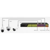 Conexpro GNT-P1018G6, с 16 PoE (1 Гбит/с) и 2 SFP портами неуправляемый коммутатор