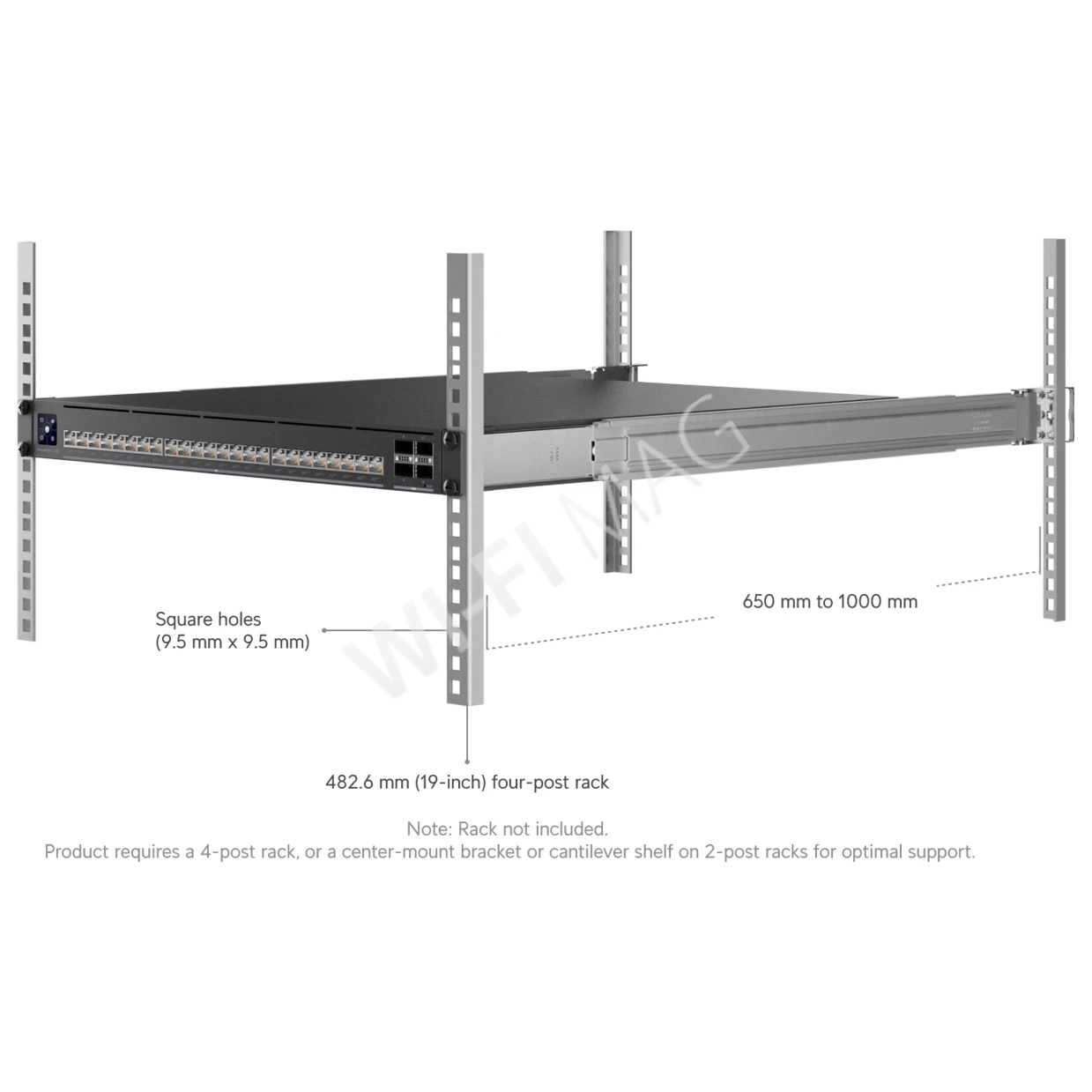 Ubiquiti Enterprise Audio/Video XG 24 PoE (2150 Вт) AVoIP-коммутатор для аудио/видео с 24 портами PoE+++ Etherlighting