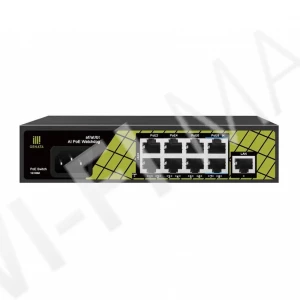 Conexpro GNT-P9109EA, 9-портовый 10/100 Мбит/с (8 PoE) неуправляемый коммутатор