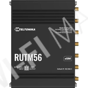 Teltonika RUTM56, двухдиапазонный промышленный маршрутизатор 5G+4G Wi-Fi Router, eSIM