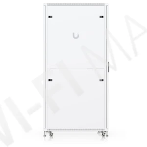 Ubiquiti 42U Rack Cabinet Glass Front Door (1000 мм) напольная стойка 42U с 4-мя вентиляторами и стеклянной дверцей