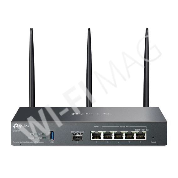 TP-Link ER706W AX3000, мультигигабитный VPN-маршрутизатор Omada