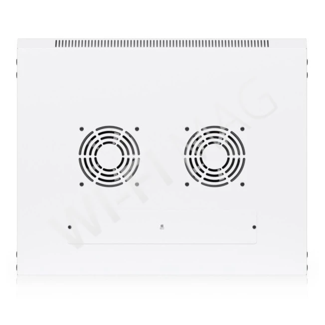 Ubiquiti 12U Rack Cabinet Perforated Front Door (450 мм) стоечный шкаф 12U с 2-мя вентиляторами и перфорированной дверцей