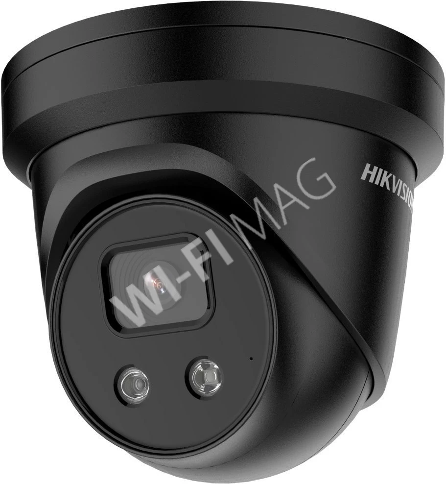 Hikvision DS-2CD2386G2-ISU/SL(BLACK)(2.8mm)(C) 8 Мп купольная IP-видеокамера