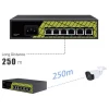 Conexpro GNT-P9206EA, 6-портовый 10/100 Мбит/с (4 PoE) неуправляемый коммутатор