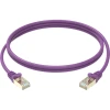 Conexpro Patch Cable STP, CAT6A (0,25 метра) патч-кабель фиолетовый