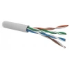 Кабель Conexpro UTP, CAT5e, PVC, 24AWG, 5мм, 305м, CCA, серый