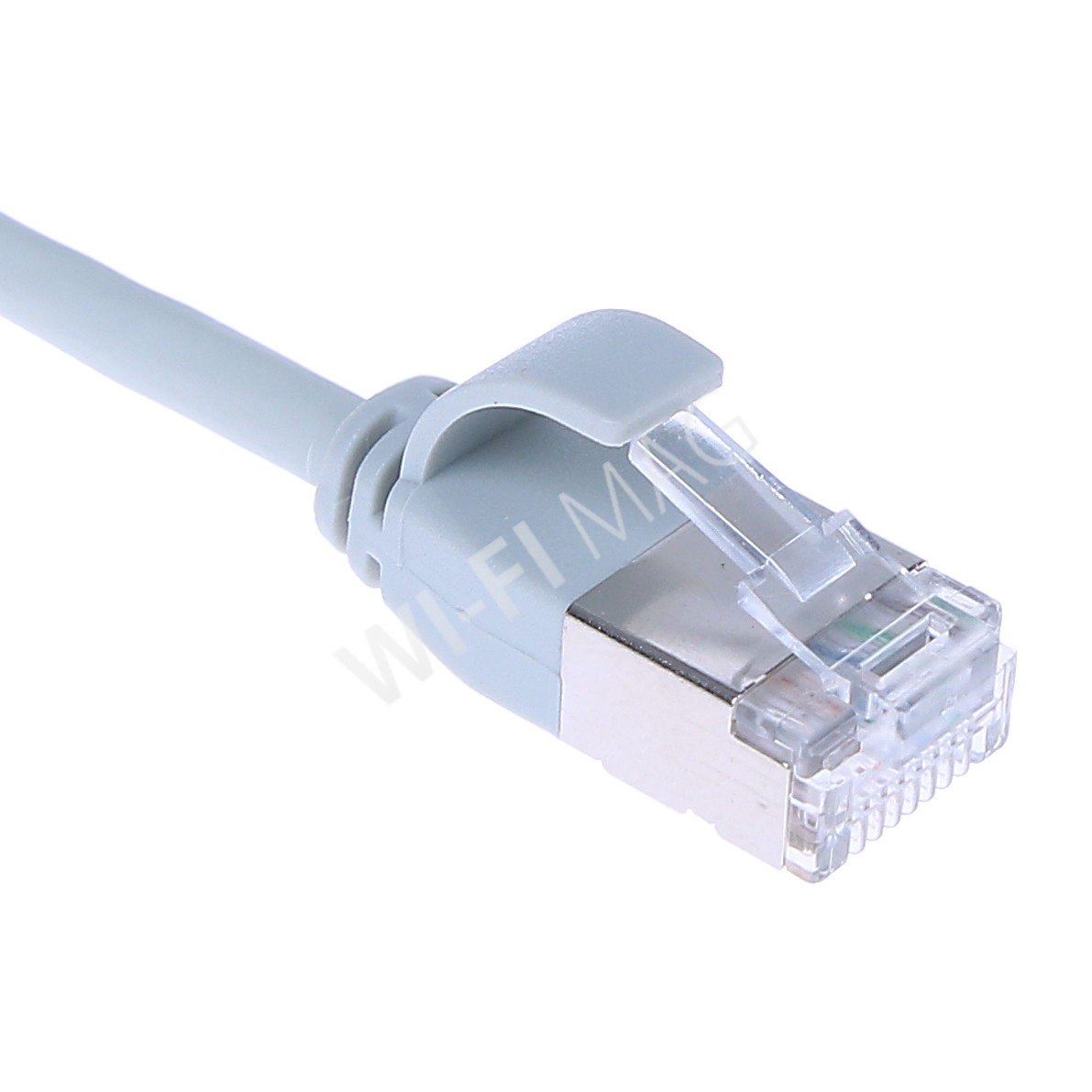 Кабель патч-корд Masterlan Comfort patch cable U/FTP, Cat6A, extra slim, LSZH, 0.5 м, экранированный, серый