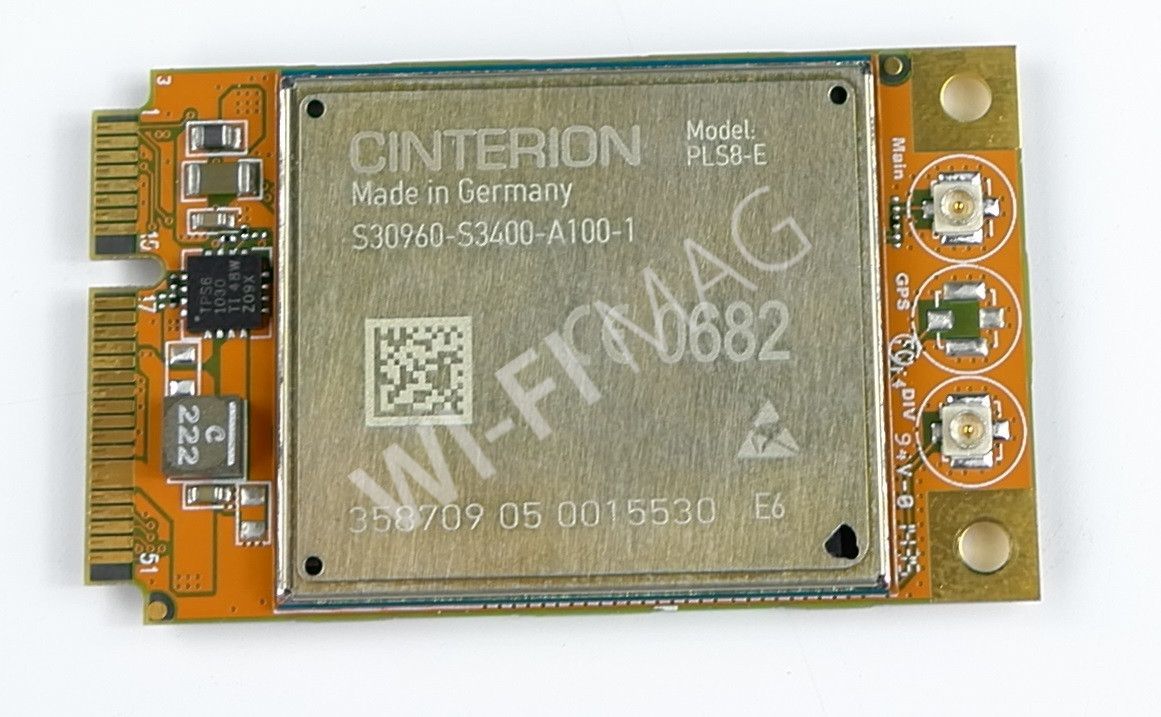 Cinterion LM-PLS8-E-SM LTE miniPCIe модем, электронное устройство