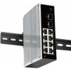 Conexpro GNT-IG1210GF-DC, промышленный с 8 LAN (1 Гбит/с) и 2 SFP портами неуправляемый коммутатор