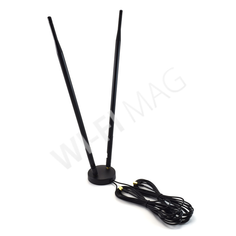 3G/4G LTE 9dBi Indoor Dual Omni Antenna (LTE-9IN-TS9) TS9 3m, антенна всенаправленная пассивная
