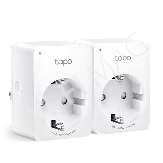 TP-Link Tapo P110 (2-pack), умная мини Wi-Fi розетка (2 штуки)