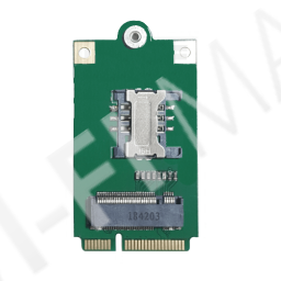 M.2 B Key to Mini PCI-E Adapter with SIM slot, адаптер-переходник для 3G/4G модулей