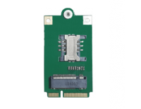3G, 4G (LTE) M.2 B Key to Mini PCI-E Adapter with SIM slot, адаптер-переходник для 3G/4G модулей