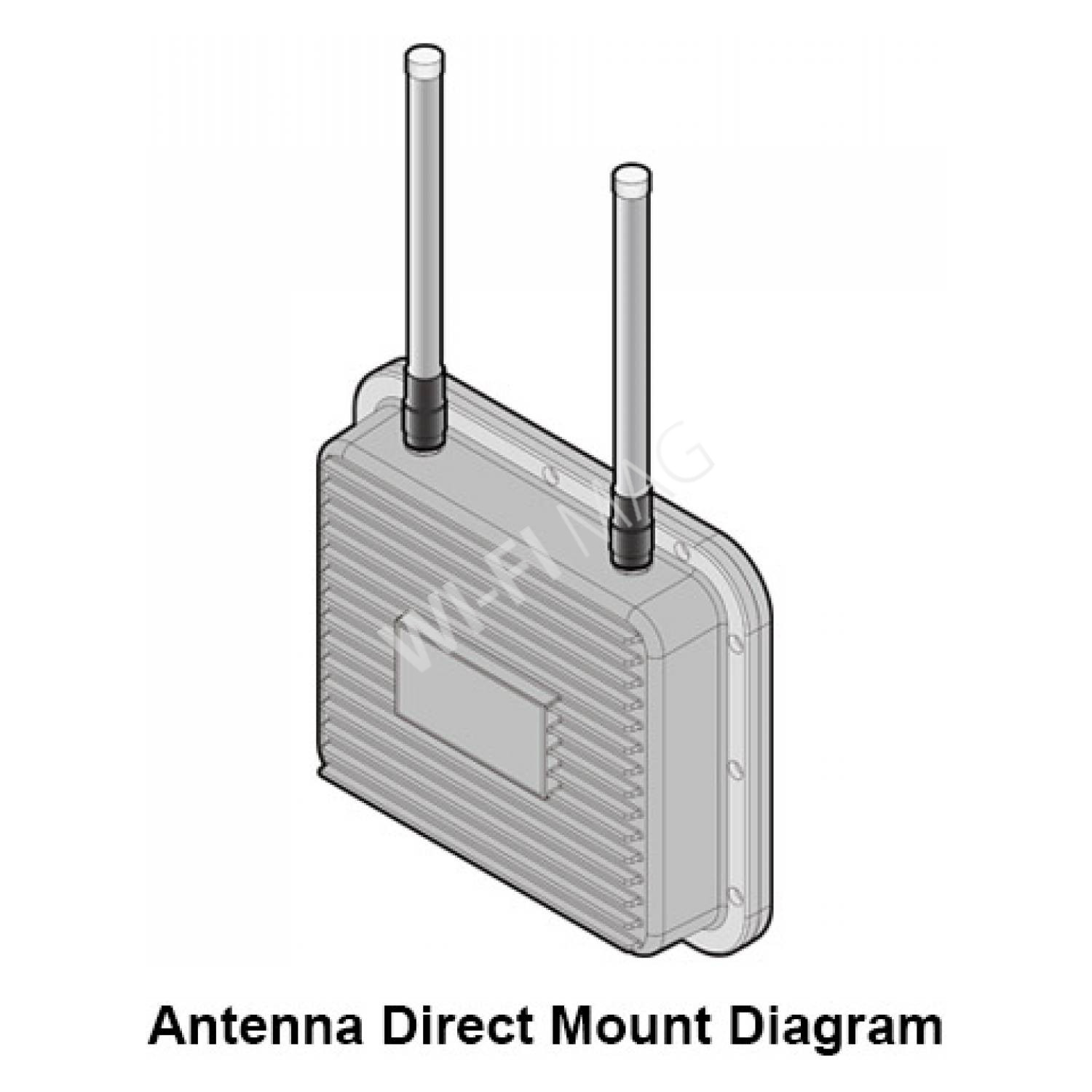 Alfa Omni Antenna 2.4/5GHz 7/9dBi (AOA-2458-79AM) N Male