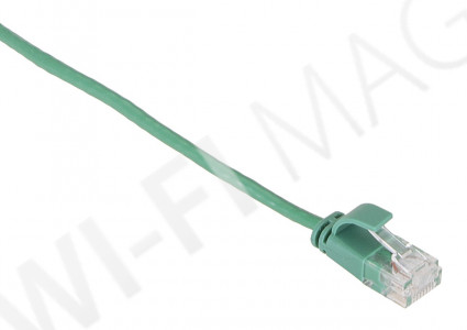 Кабель патч-корд Masterlan Comfort patch cable UTP, Cat6, extra slim, 2 м, неэкранированный, зеленый