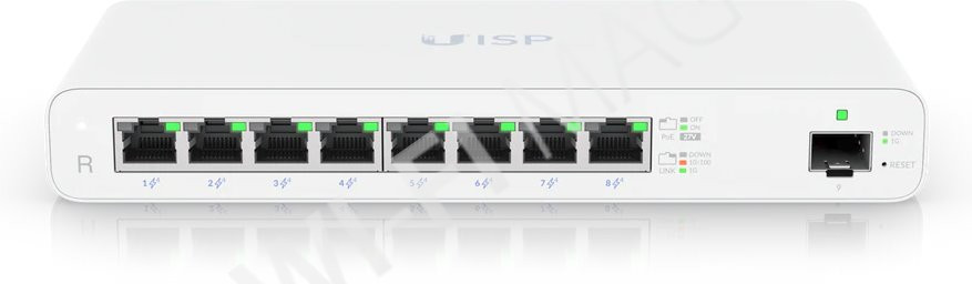 Ubiquiti UISP Router, 8-портовый маршрутизатор PoE