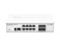 Управляемые коммутаторы Mikrotik Cloud Router Switch CRS112-8G-4S-IN, коммутатор с функциями маршрутизатора 