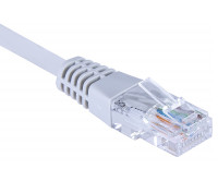 Кабель патч-корд Masterlan Comfort patch cable UTP, Cat5e, 1 м, неэкранированный, серый