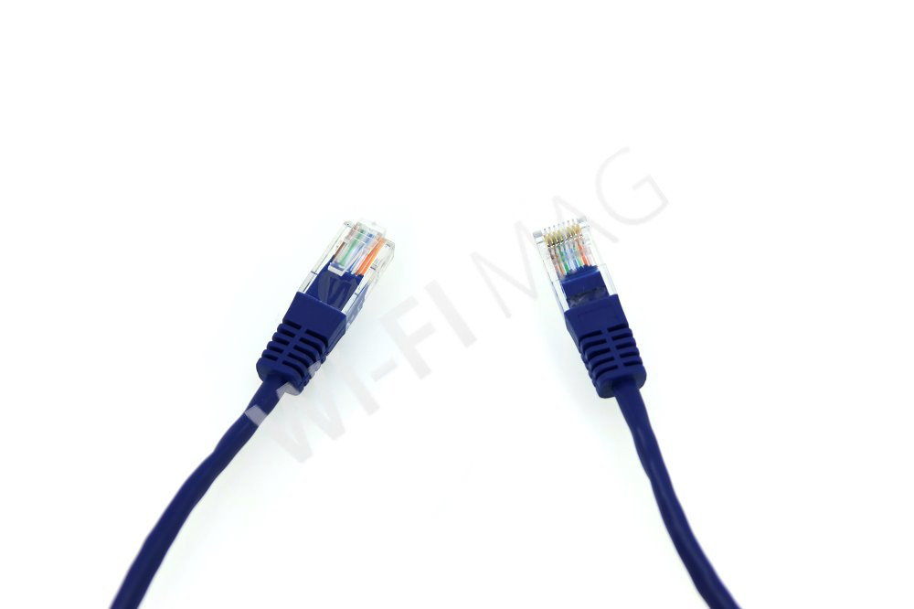 Кабель патч-корд Masterlan patch cable UTP, Cat5e, 0.25 м, неэкранированный, синий
