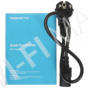 Keenetic PoE+ Adapter (KN-4510) гигабитный адаптер питания PoE+ 30 Вт