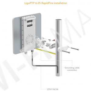 LigoWave LigoPTP 6-25 RapidFire, уличный беспроводной мост 6 ГГц