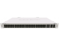 Управляемые коммутаторы Mikrotik Cloud Router Switch CRS354-48G-4S+2Q+RM, коммутатор с функциями маршрутизатора
