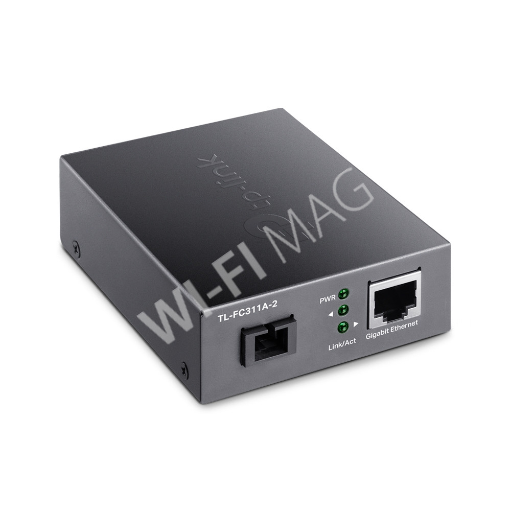 TP-Link TL-FC311A-2, гигабитный медиаконвертер WDM