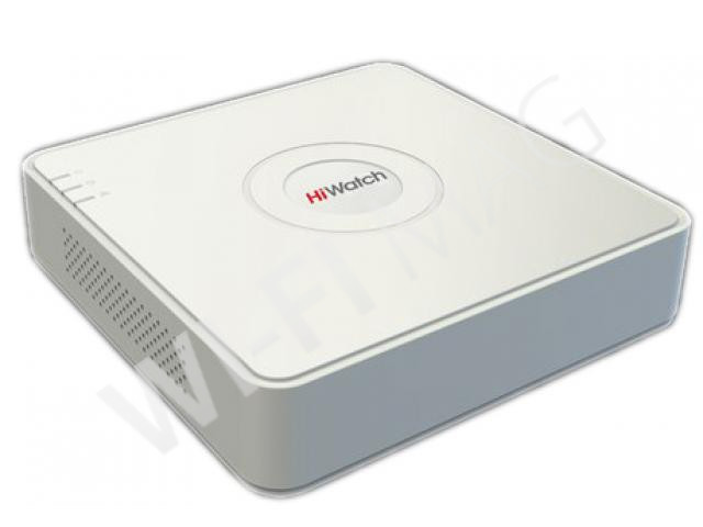 HiWatch DS-H108GA, 8-канальный гибридный HD-TVI видеорегистратор c технологией AoC и Motion Detection 2.0
