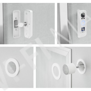 Ubiquiti UniFi Protect G4 Doorbell Pro PoE Kit White, белый видеодомофон со звоноком (комплект оборудования)