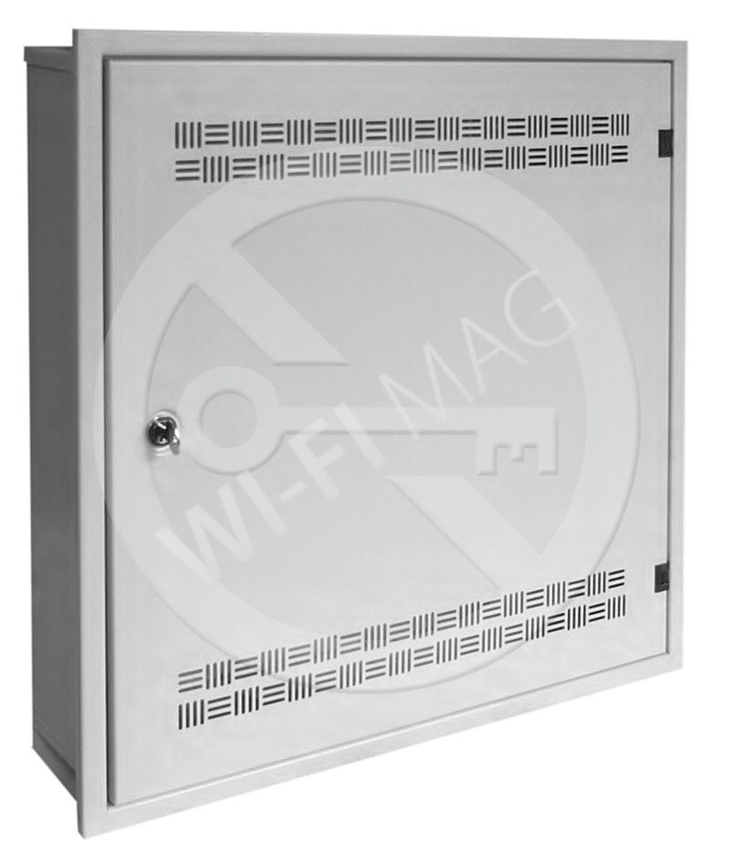 Шкаф телекоммуникационный для внутристенного монтажа Solarix Rack SOHO LC-18, 2U, 4U, 11U, 550x550x150 mm, серый