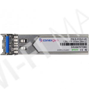 Conexpro S-31DLC-20 модуль SFP Single Mode, 1.25 Гбит/с, 2x LC, 20 км (Tx/Rx=1310)