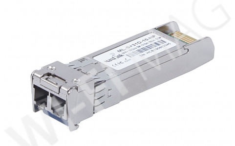 Max Link 10G SFP+ optical HP module, SM, 1310nm, 10km, 2x LC connector, DDM, оптический модуль
