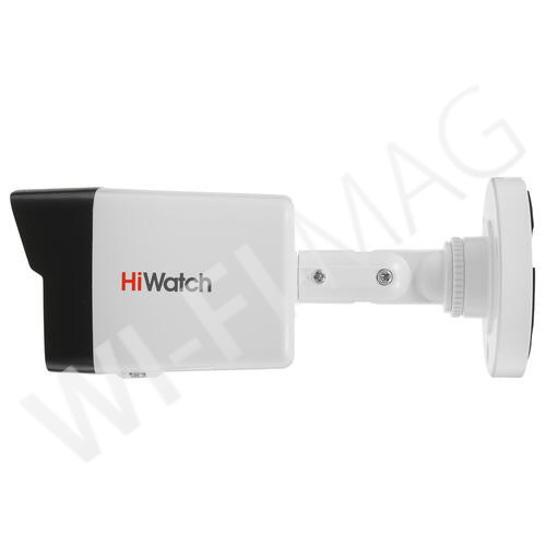 HiWatch DS-I250M(B)(4mm) 2Мп уличная цилиндрическая IP-камера с EXIR-подсветкой до 30 м и микрофоном